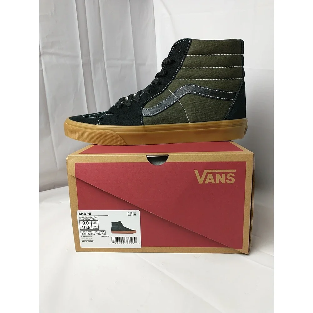 VANS SK8-HI High Top Classic Suede Sneakers Kicks Skateboard Unisex M9 W10.5 New